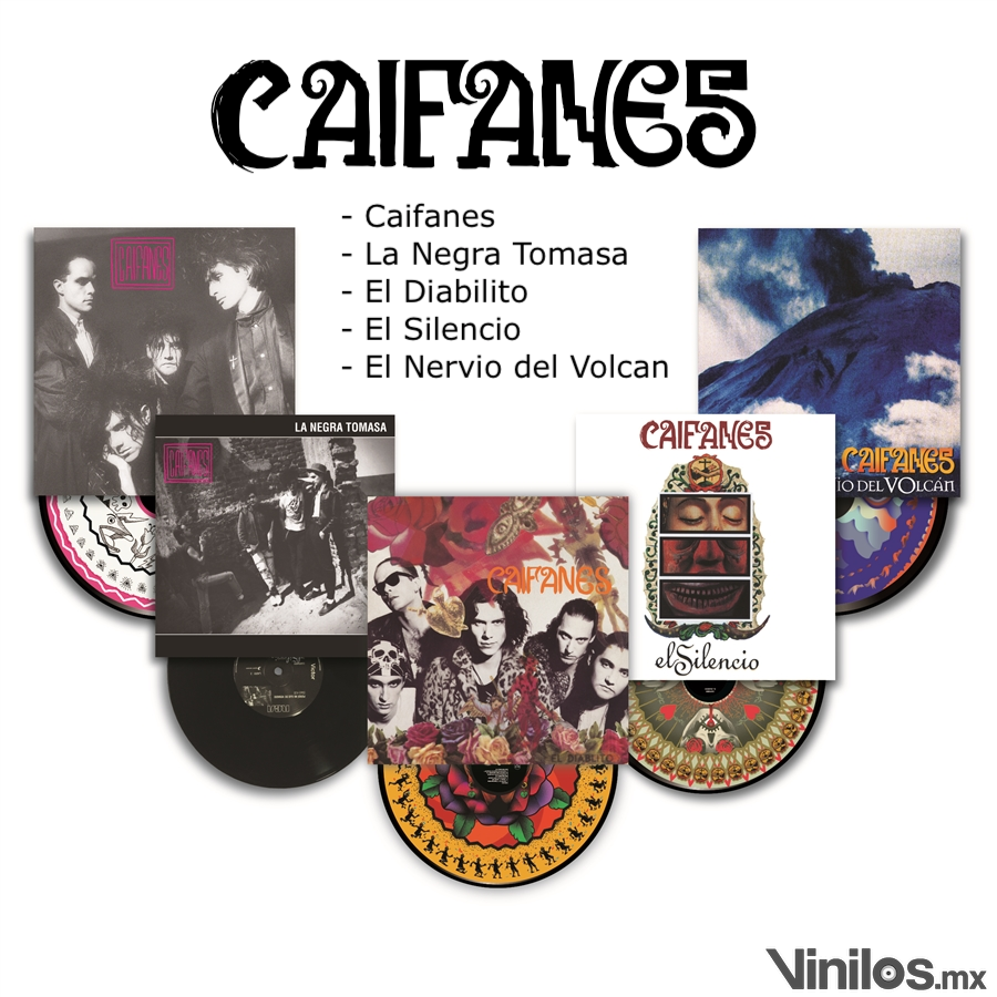 Caifanes: Discografía en Vinilo [Vinilo] [5 LP] – Vinilos México